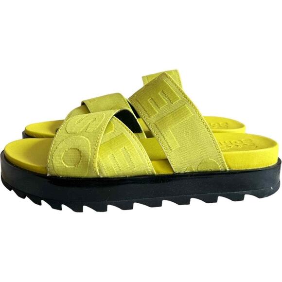 Sorel Bolt & Black Roaming Sport Slides Sandals, US7.5 - Picture 1 of 11
